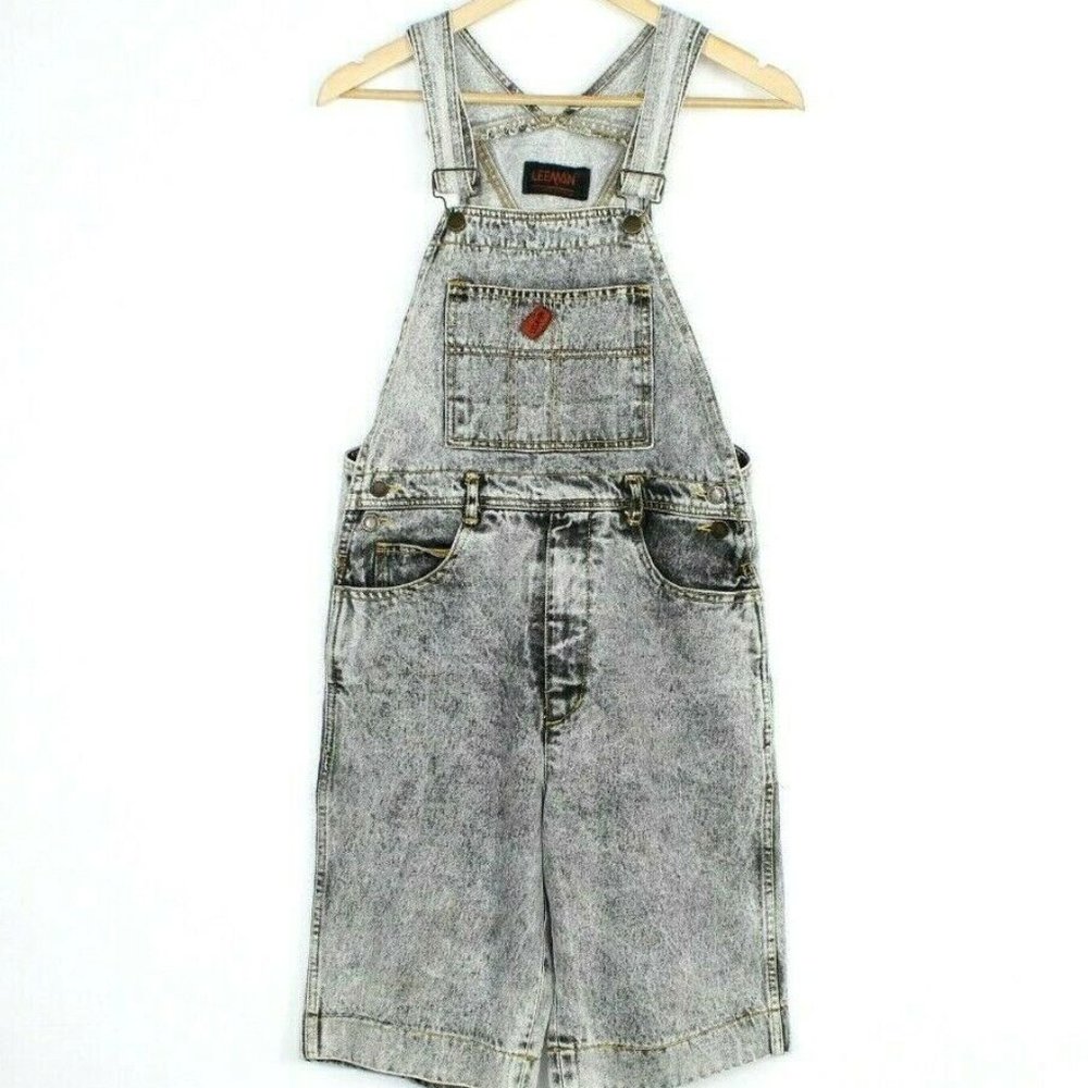 Vintage Leeman Dungarees Size 2 Medium Overall
